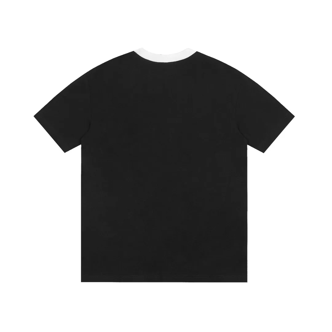 VIVI09# vivienne west wood spring new product West Queen Vivian Saturn letter embroidery printing Size: XS-L Color: black coffee